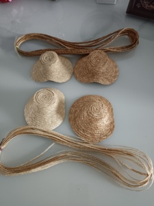 Handmade Ultra-Thin Wheat Straw Strips Diybjd Accessories Blythe Bonnet Lolita Making Materials