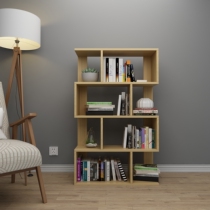 Curved creative home splicing partition office storage rack floor-to-ceiling simple childrens economical small bookshelf