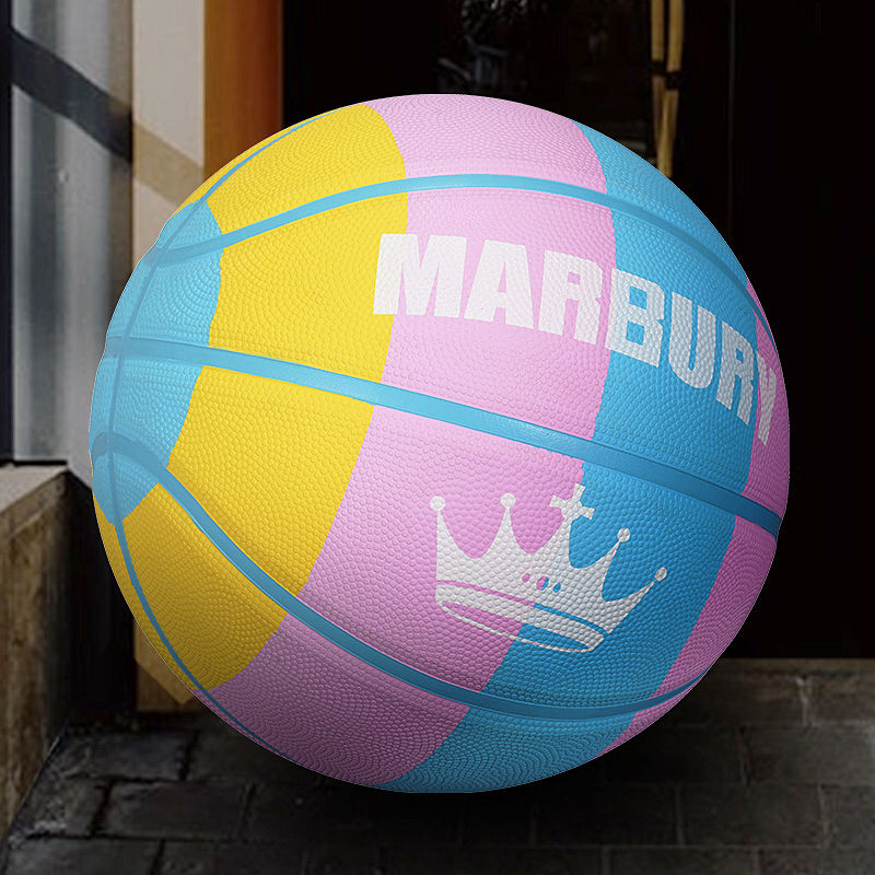 Basketball Rainbow Ball 7 Wearable Girls Private 6 Number of children Kindergarten Elementary students 5 Number 4 Basketball