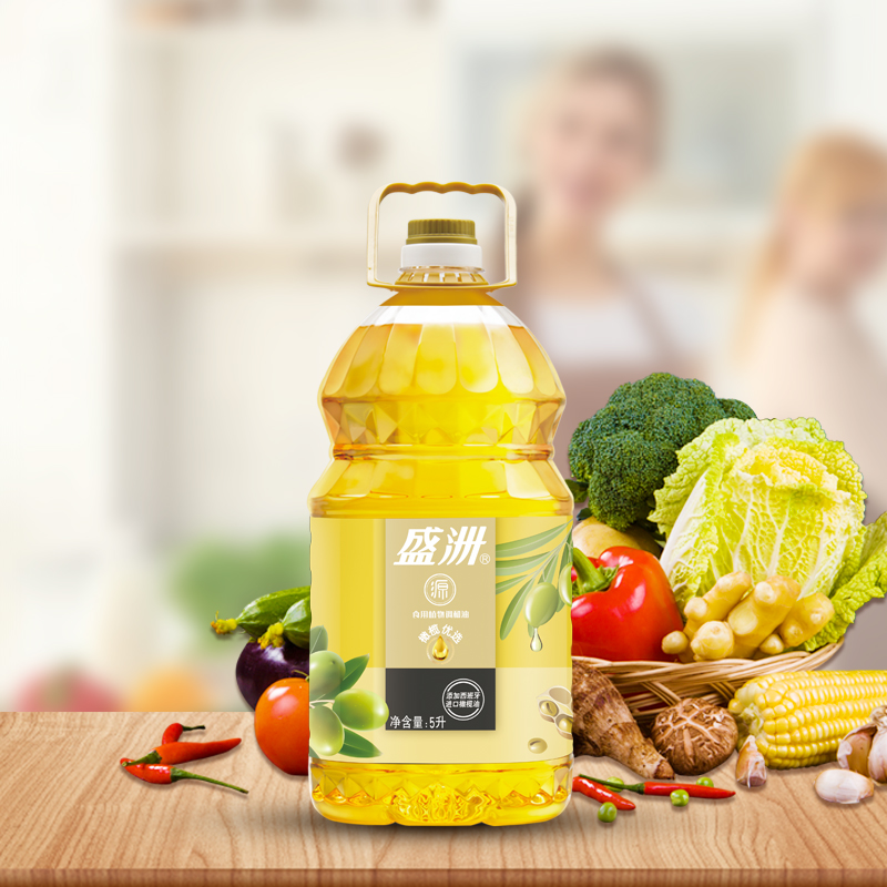 盛洲 橄榄优选食用调和油 5L 图1