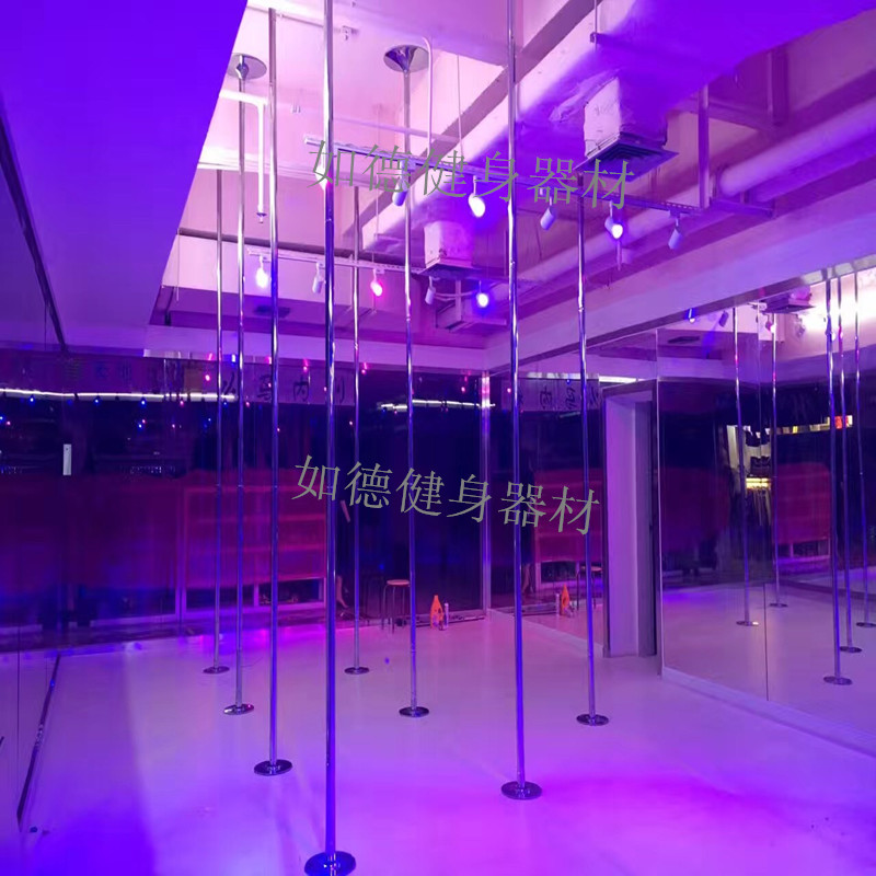 Small Hand 40 Diameter Indoor Dance Studio Bar Home Training Mobile Stage Portable pole Dance Steel