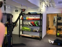 Fitness Room Private Education Storage Rack Small Instruments Tool Containing Rack Yoga Ball Pot Bell Drug Ball Barbell Sheet Dumbbells