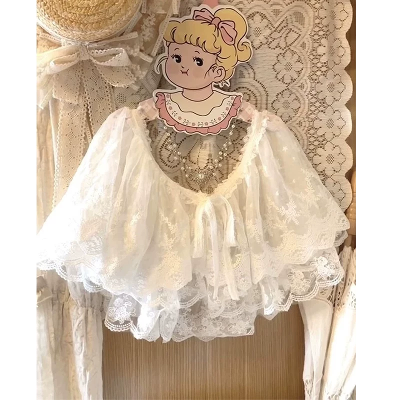 Милый защитный от солнца костюм, кружевной кардиган, шифоновая куртка, тренч, кружевное платье