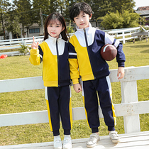  Primary school school uniforms autumn kindergarten garden clothes 2020 new childrens class clothes spring and autumn suits middle school students sports sets