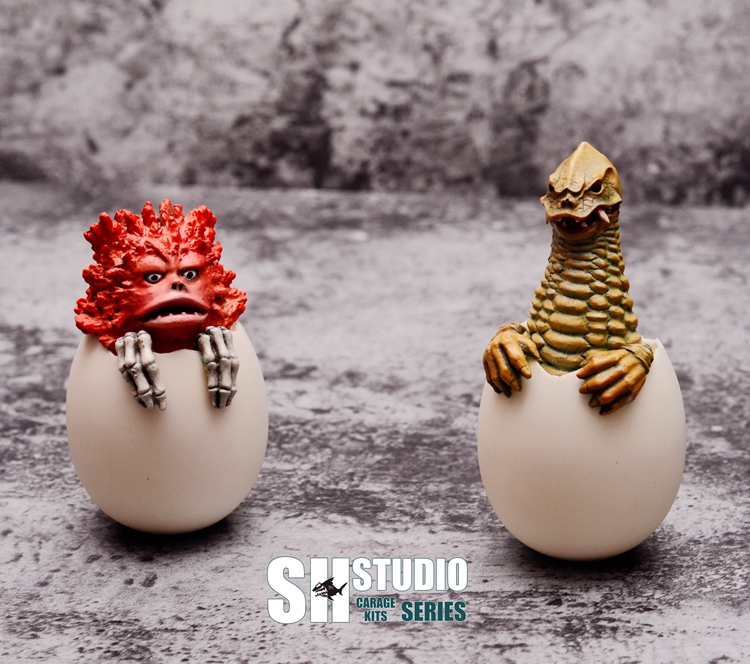 SH STUDIO venue limited Altman monster egg cute egg skin ancient monk Red King resin GK