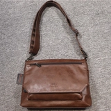 Сумка через плечо, ноутбук для документов, европейский стиль, бизнес-версия, из натуральной кожи