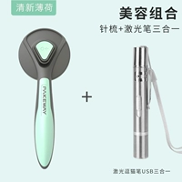 Новая круглая головка спонтанная игольчатая сочетание зеленого+лазерное дразнящее кошачье ручка USB три в одном