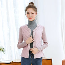 Down liner womens autumn and winter New slim body warm and thin short style wearing a vest with coat and down jacket
