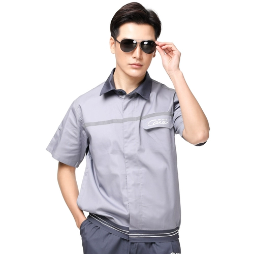 Buick Short -Sleeved Workwear Set Men's Men Store Store Workshop Mawershop Mawer Repair Auto Service Long -Sleeved страхование рабочей силы настройка