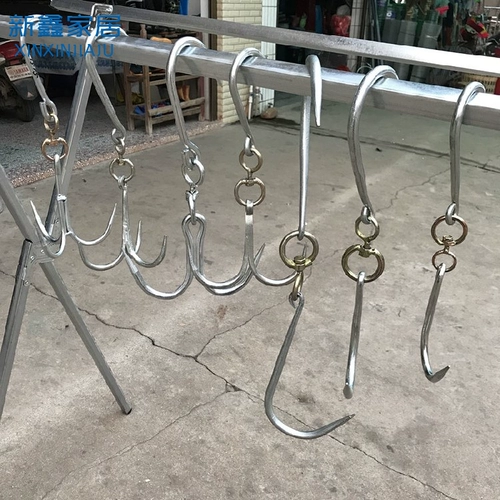 Смелый мясной крючок крюк Слотер мясной крюк подвеса из свинины и баранина крючка из нержавеющей стали S Одинокий крюк с заостренным крючком дома