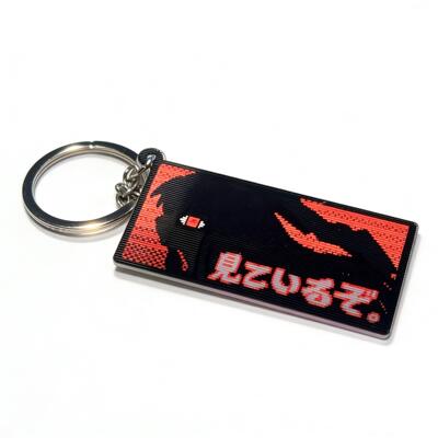 【 Acrylic Light Grating Pendants 】 The price tag for the doujinshi of Rinko, Utan, and Inaba is two