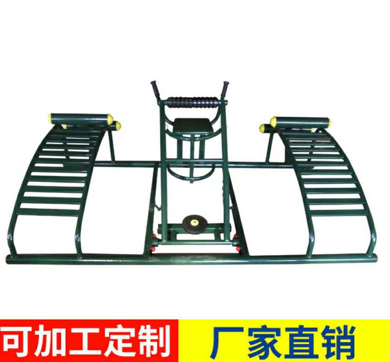 Outdoor troops sports fitness path combination of upper and back massagers