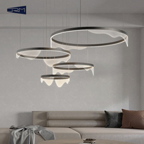 New minimalist atmospheric living room chandelier modern light luxury simple bedroom restaurant lighting creative Nordic lighting package