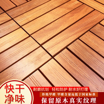 Water-based antique wood grain paint wood paint wood paint wood door old furniture refurbished color change home self-painted walnut paint