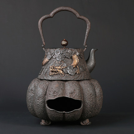 Iron Iron pot of cast Iron tea pot, kettle pot electricity TaoLu teapot household Iron pot of tea, no coating