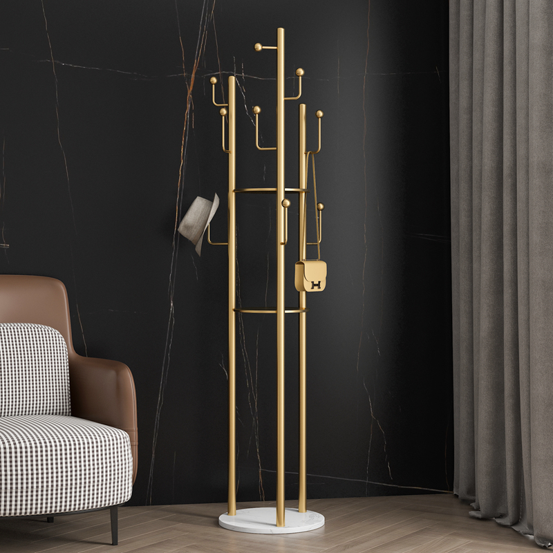 Light Extravagant Hanger Sub-Floor Bedroom Home Shelve Nordic Doorway Iron Art Swivel Cloakerrack Hanging Clothes