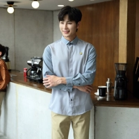 603 серые мужские стиль (одиночный топ)