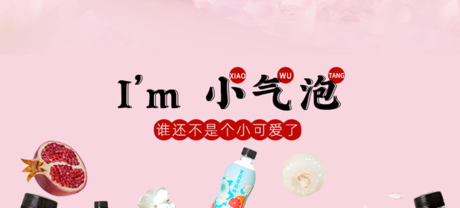 苹果荔枝多口味饮料330ml*6瓶