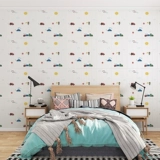 Водостойкие самоклеющиеся обои на стену для спальни, декор для детской комнаты, наклейка