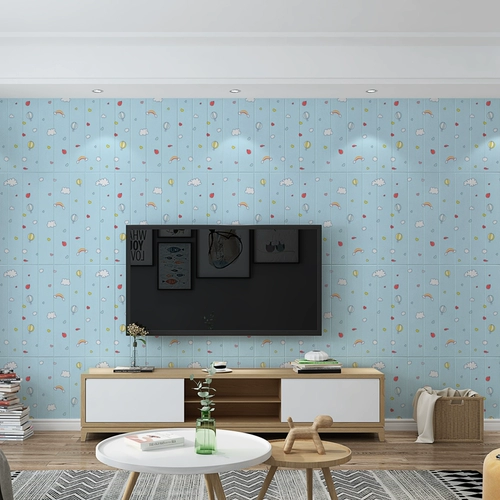 Водостойкие самоклеющиеся обои на стену для спальни, декор для детской комнаты, наклейка