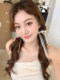 Ballet-Style Bow Ribbon Hairpin, Braided Hair, High-End Duckbill Clip, Hair Accessory, Double Ponytail Ribbon Hair Accessory for Women