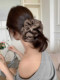 Extra-Large Double-Layered Ruffled Scrunchie, High-End Hair Accessory, Bun Maker, Satin Hair Tie, Korean Style, 2026 New Model