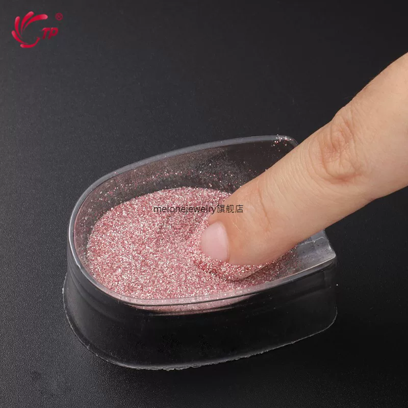 [P 10Pcs Dip Powder лучи акриловый цветной маникюр порошок французский стиль]