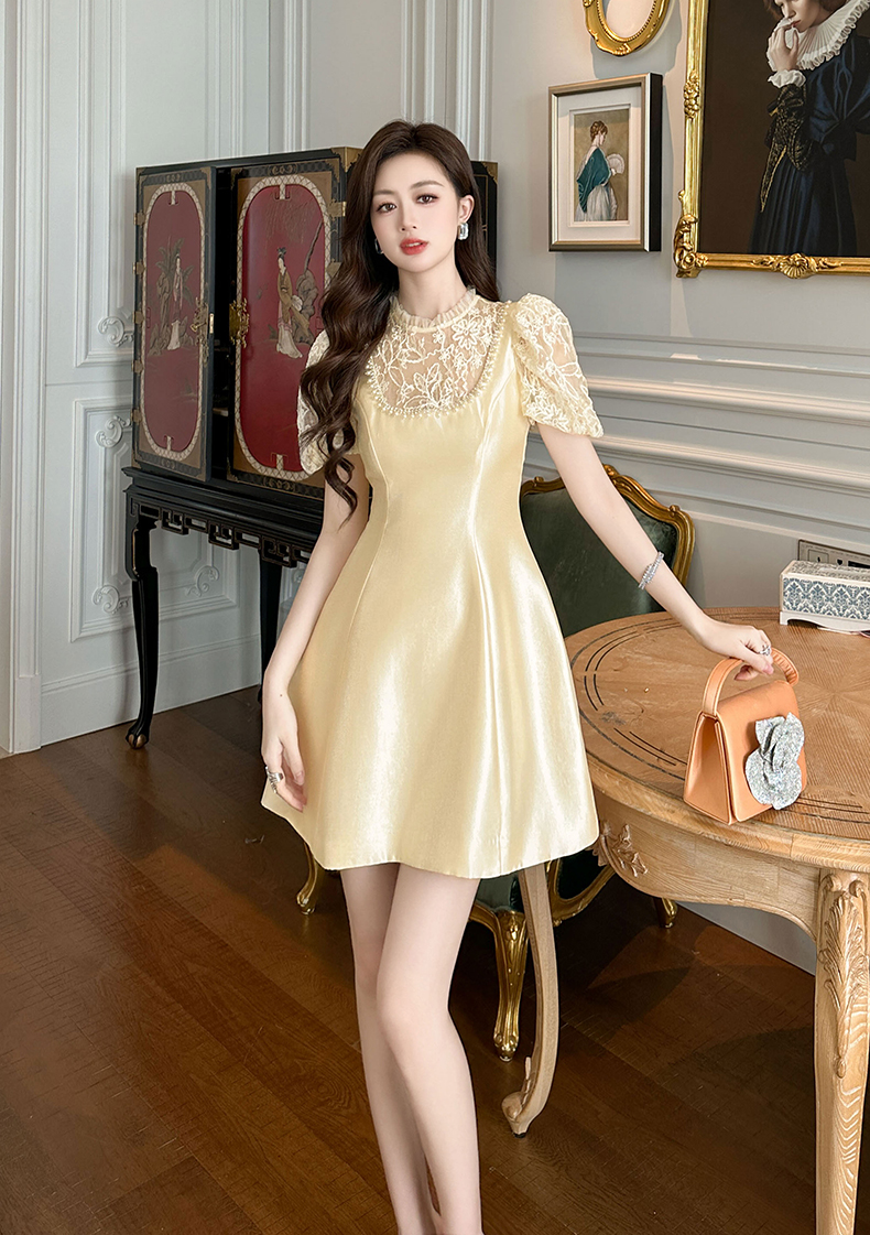 C3114 2440K VÁY ĐẦM LIỀN THÂN NỮ RUUREAG MÙA HÈ THỜI TRANG NỮ REN G05 SẢN PHẨM MỚI