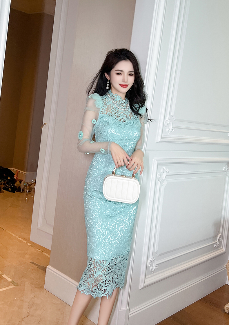 C3337 2900K VÁY ĐẦM LIỀN THÂN NỮ RUUREAG DÁNG ÔM BODY GỢI CẢM SEXY MÙA XUÂN THU ĐÔNG THỜI TRANG NỮ REN G06 SẢN PHẨM MỚI