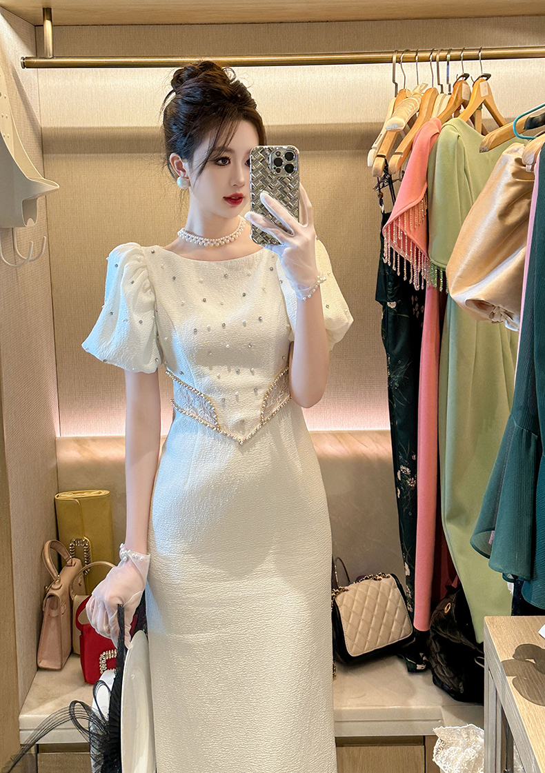 C3234 2440K VÁY ĐẦM LIỀN THÂN NỮ RUUREAG TAY PHỒNG MÙA HÈ THỜI TRANG NỮ G05 SẢN PHẨM MỚI