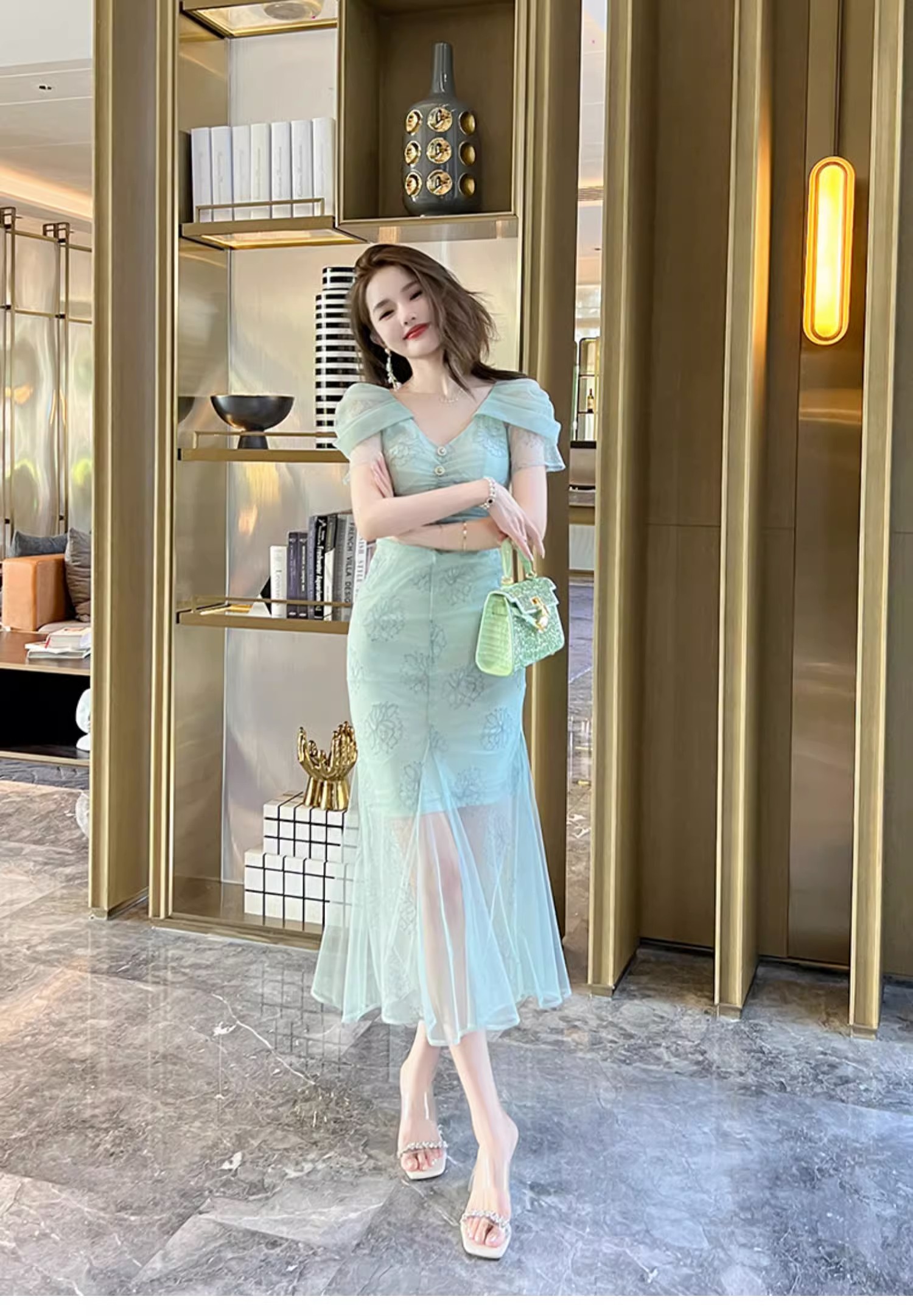 C3080 2540K ÁO VEST NỮ RUUREAG VEST DÁNG ÔM BODY GỢI CẢM SEXY MÙA HÈ THỜI TRANG NỮ ĐỒ CÔNG SỞ G06 SẢN PHẨM MỚI