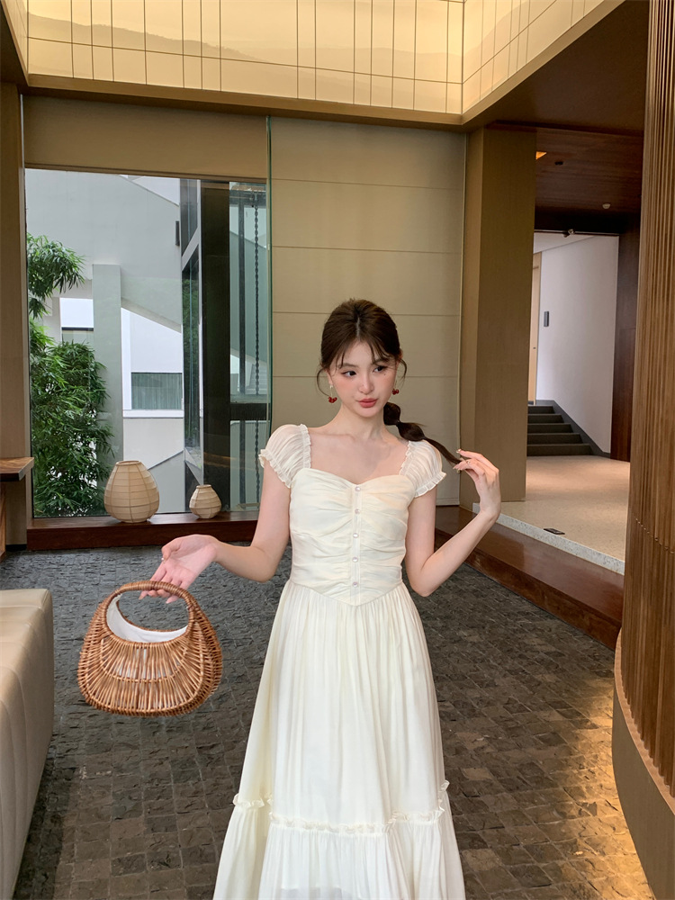 C3406 2640K VÁY ĐẦM LIỀN THÂN DÁNG DÀI NỮ RUUREAG MÙA HÈ THỜI TRANG NỮ ĐỒ ĐI BIỂN VÁY MAXI G06 SẢN PHẨM MỚI