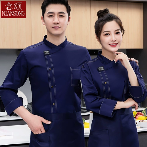 Кухонная рабочая одежда позади ресторана, мужские выпечки, женщины, летняя одежда тонкой шеф -повара, дышащий отель с коротким рукавами