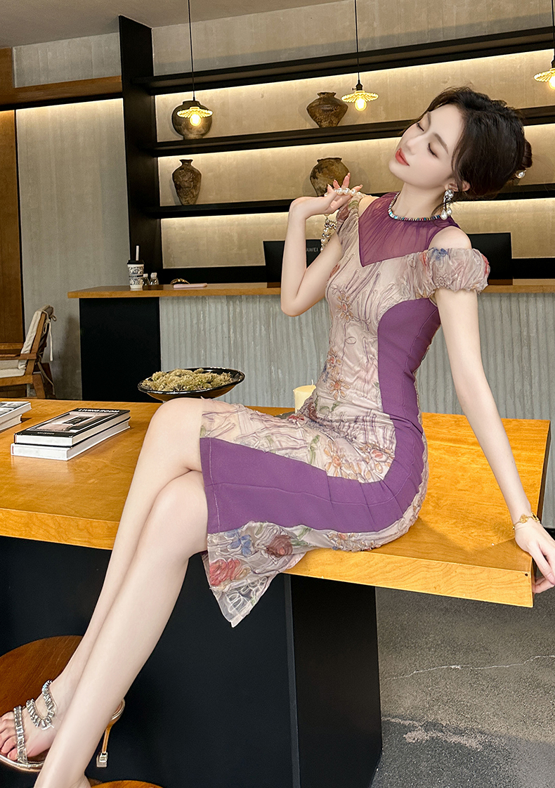 C7601 2170K VÁY ĐẦM LIỀN THÂN NỮ ELOREGS DÁNG ÔM BODY GỢI CẢM SEXY MÙA HÈ HỌA TIẾT HOA THỜI TRANG NỮ G05 SẢN PHẨM MỚI