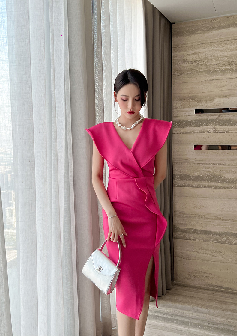 C7874 1570K VÁY ĐẦM LIỀN THÂN NỮ ELOREGS SEXY DÁNG ÔM BODY GỢI CẢM SEXY CỔ CHỮ V THỜI TRANG NỮ G04 SẢN PHẨM MỚI