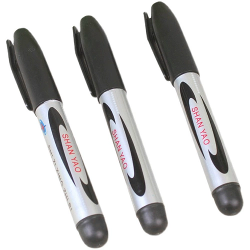 Фирменный маркер с большой головкой не может быть стерт черный масло.