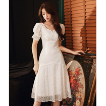 Foreign dress small evening gown woman white normally able to wear a slim daily style small and luxurious bridesmaid with a dress and a little crowdsourced