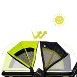 Внедорожный кемпер фургон, тележка для близнецов, США, 6 мес., 5 лет