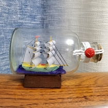Customizable Enterprise logo Mediterranean Handicraft Bottle Sailing Rafting Bottle Adornment Children New Year Gifts