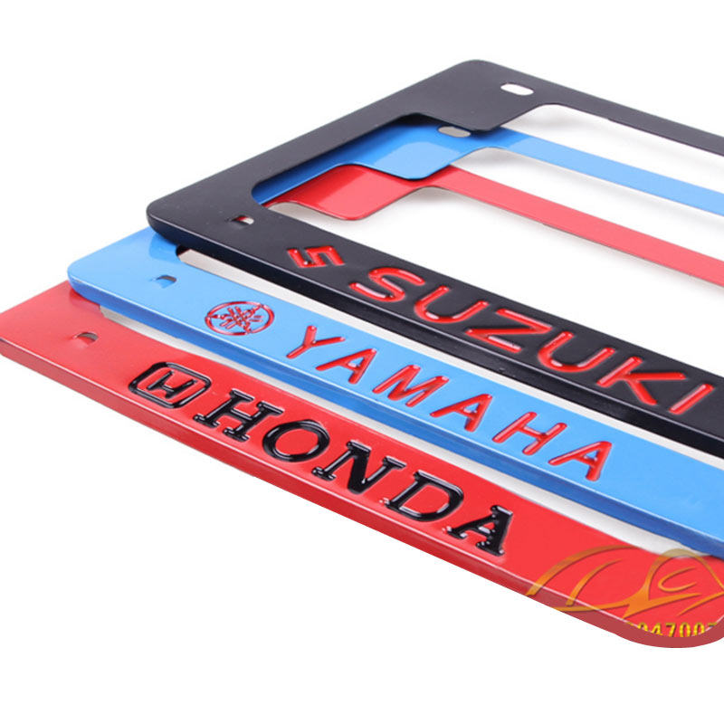 Suzuki GW250 GSX250R DL250 Motorcycle d8tc Suzuki front and rear license plate holder carbon fiber license plate frame