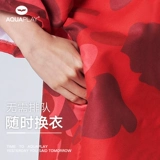 Быстросохнущий плащ, пляжный банный халат, банное полотенце для плавания, хорошо впитывает воду