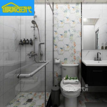 Toilet Bathroom Kitchen kitchen Restaurant 200x230 Art Plants Hexagonal brick matt Anti-slip Brick Small Flower Wall Brick