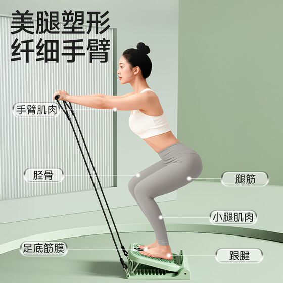 Stretching Board, Inclined Pedal Stretching Trainer, Standing Stretching Calf and Achilles Tendon Multifunctional Stretching Device, Wall-Mounted Standing Tool