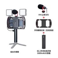 Беспроводной портативный комплект, трубка, микрофон, портативная ручка с зарядкой