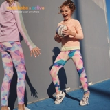 Детские леггинсы, летние дышащие спортивные штаны, подходит для подростков