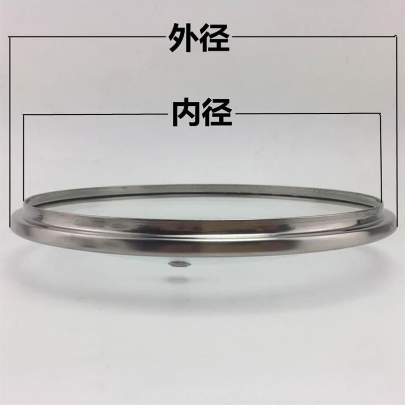 26 Dormitory Small Pan Lid Glass High Temperature Resistant 22 Home 20 Fried Vegetable Stockpot Electric Steamer 12