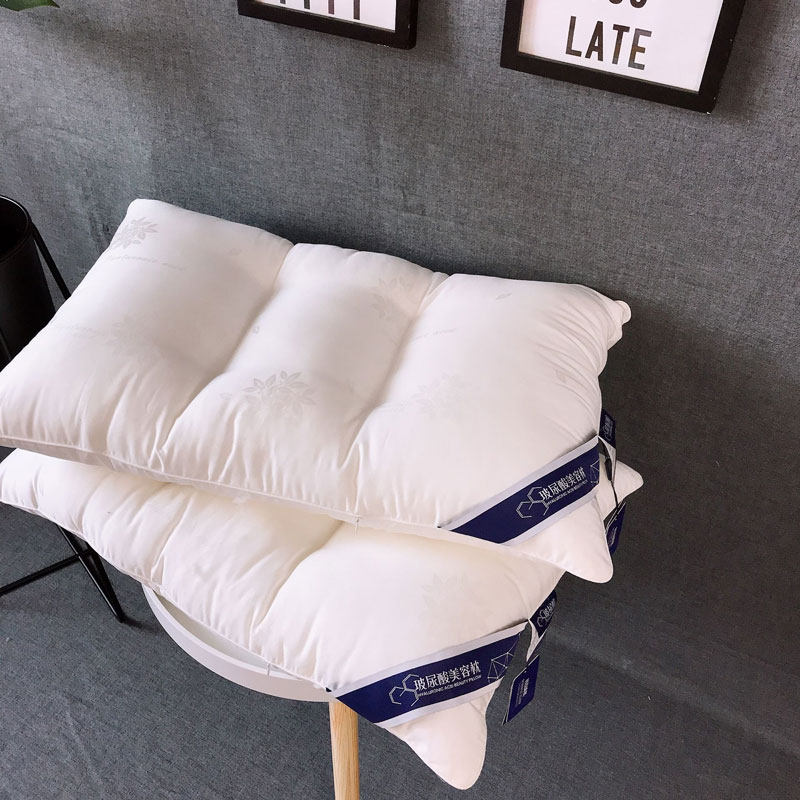 Hyaluronic acid pillow beauty pillow core single pack double net red pillow adult single student pair white pillow