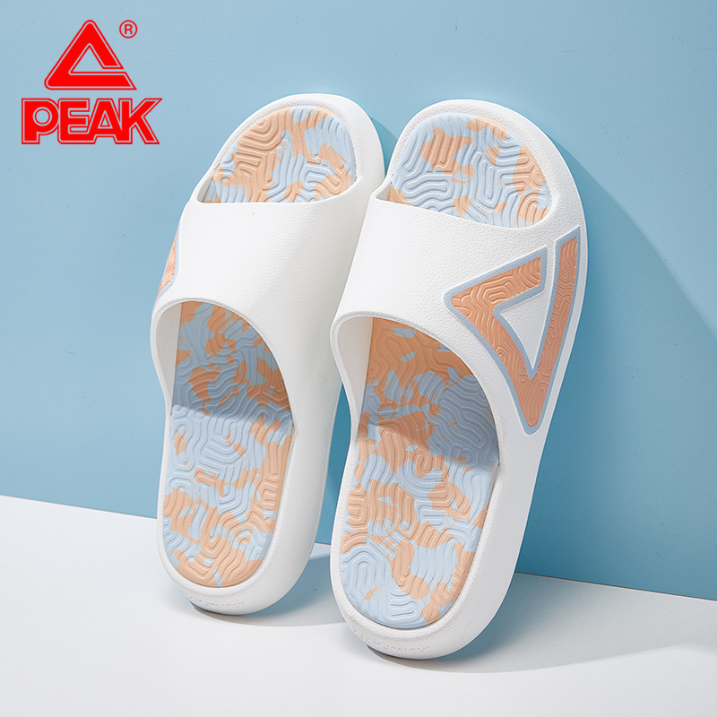 Peak Taiji Slippers for Men, New Summer Outdoor Basketball and Beach Sports Slippers for Women, Outdoor Wear Sandals with a Soft, Cushioned Feel