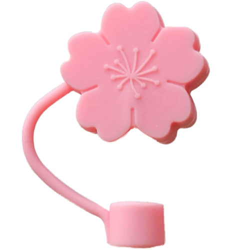 Стеклянная пылезащитная экологичная трубочка, универсальные пылезащитные милые силиконовые аксессуары