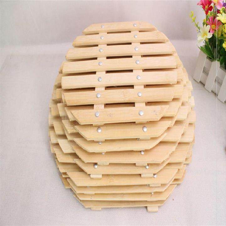 Waterproof bamboo kitchen compartment big pot simple steamer steamer mat steamer bamboo grate old-fashioned steamer steamer mat